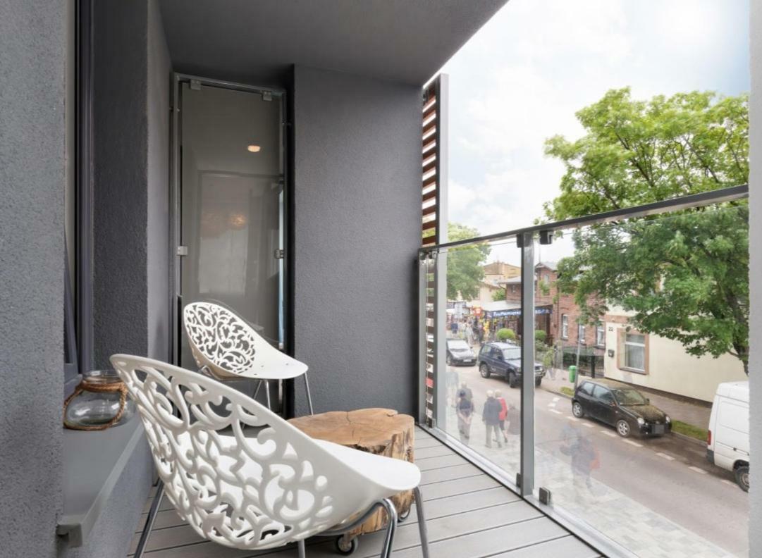 Apartamento Sailor 7 Z Bocznym Widokiem Na Morze Ustronie Morskie Exterior foto
